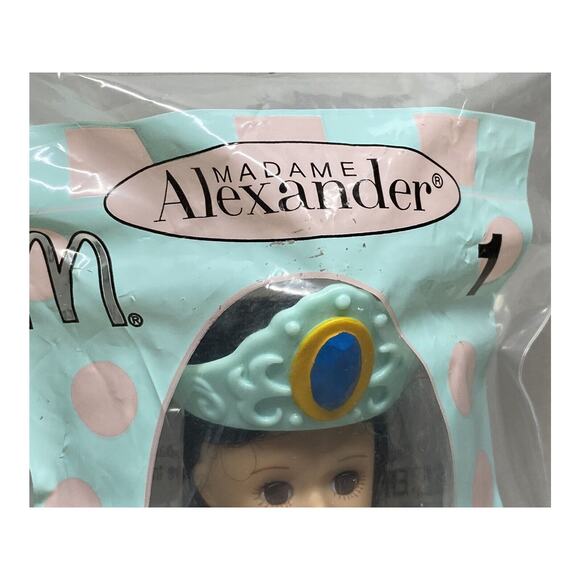 McDonald's Happy Meal 2004 Madame Alexander Wendy Doll as Jasmine Toy #1 - Picture 3 of 6